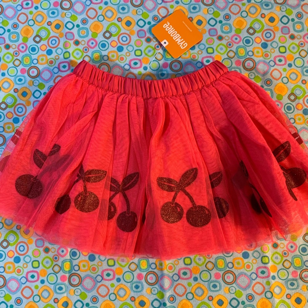 Gymboree Cherry Tulle Skirt